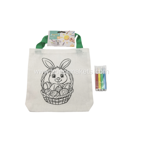 Easter DIY Craft Bag with 4PCS Water Color Pen